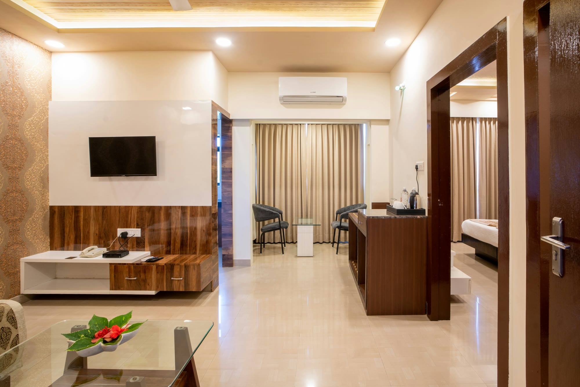 Hotel guest room renovation